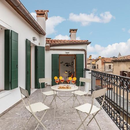 La Bricola Terrace Apartment Venedig Exteriör bild