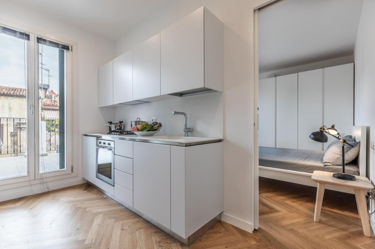 La Bricola Terrace Apartment Venedig Exteriör bild