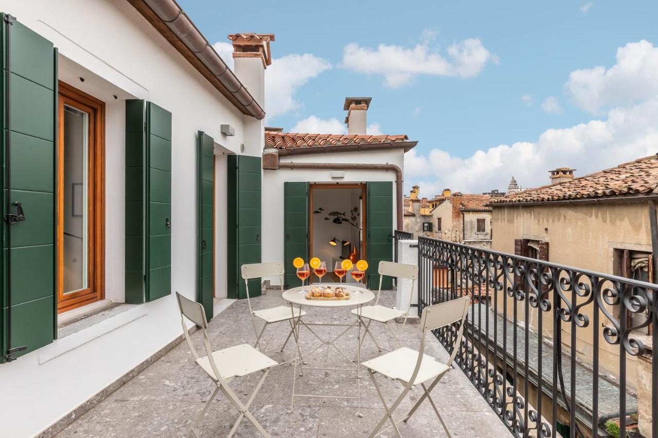La Bricola Terrace Apartment Venedig Exteriör bild